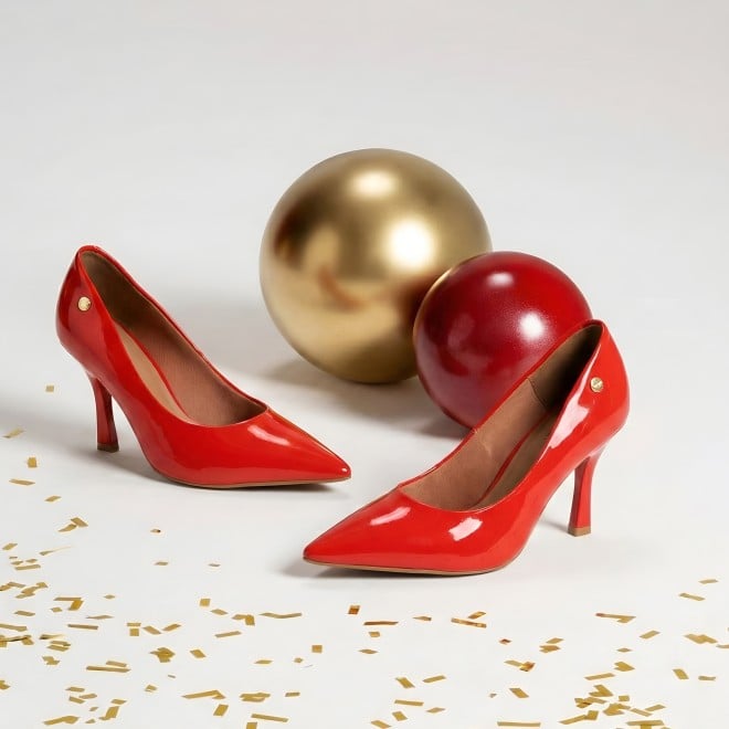 J.Fontini Women Red Formal Pumps