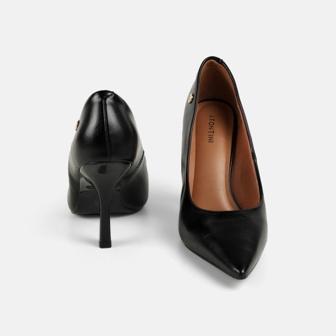 J.Fontini Women Black Formal Pumps (SKU: 75-168-11-36)
