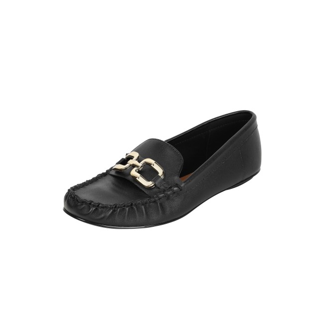 J.Fontini Women Black Casual Loafers (SKU: 75-169-11-37)