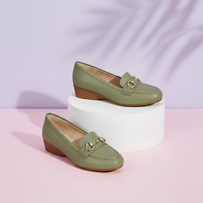 J.Fontini Women Green Casual Ballerinas (SKU: 75-170-21-37)