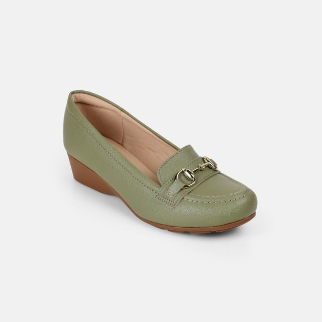 J.Fontini Women Green Casual Ballerinas (SKU: 75-170-21-37)