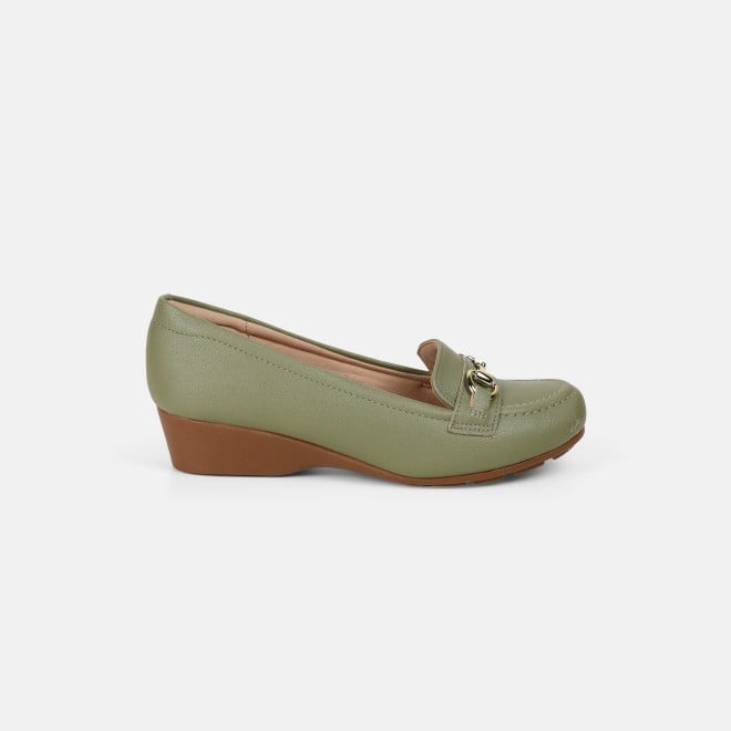 J.Fontini Women Green Casual Ballerinas (SKU: 75-170-21-37)