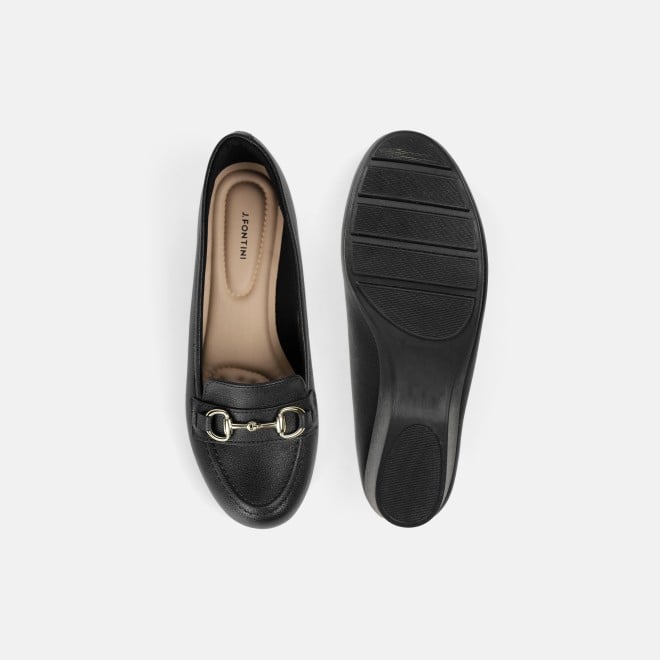 J.Fontini Women Black Casual Ballerinas (SKU: 75-170l-11-42)