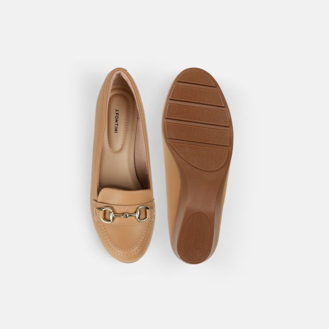 J.Fontini Women Tan Casual Ballerinas (SKU: 75-170l-23-42)