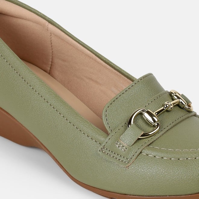 J.Fontini Women Green Casual Ballerinas (SKU: 75-170-21-37)