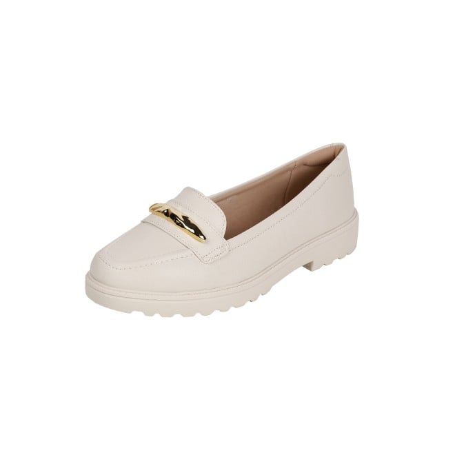 J.Fontini Women Off-white Casual Loafers (SKU: 75-171-66-36)