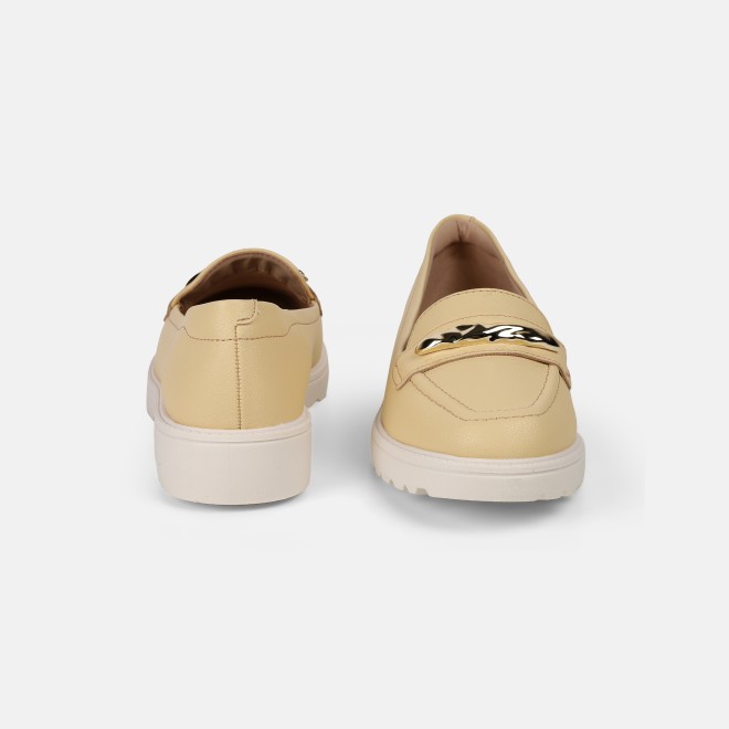 J.Fontini Women Yellow Casual Loafers (SKU: 75-171-33-38)