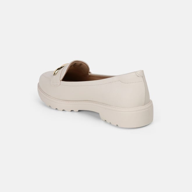 J.Fontini Women Off-white Casual Loafers (SKU: 75-171-66-36)