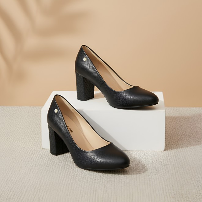 J.Fontini Women Black Formal Pumps (SKU: 75-172-11-36)