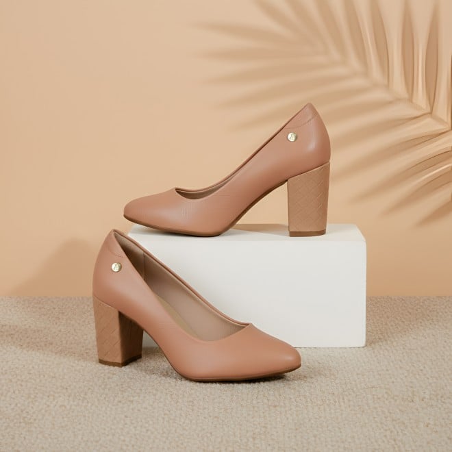 J.Fontini Women Peach Formal Pumps (SKU: 75-172-80-36)