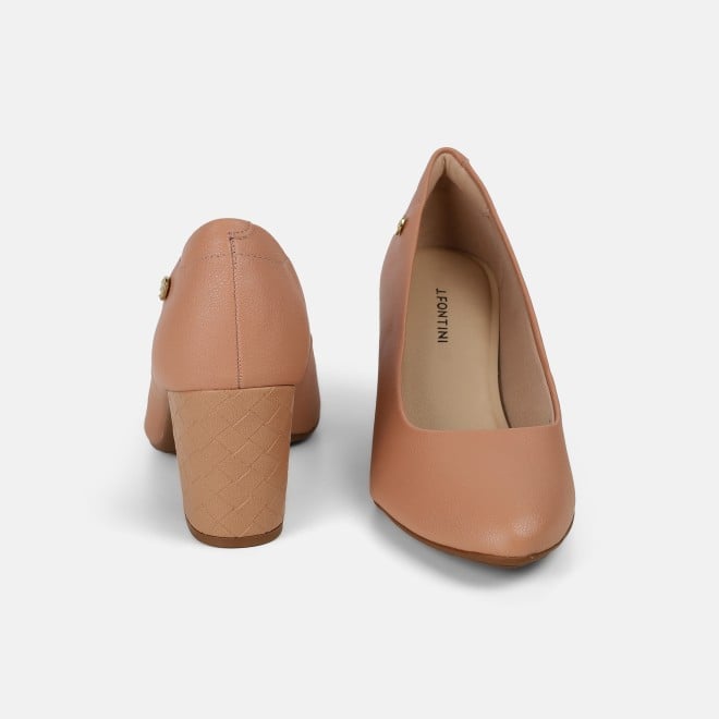 J.Fontini Women Peach Formal Pumps (SKU: 75-172-80-36)