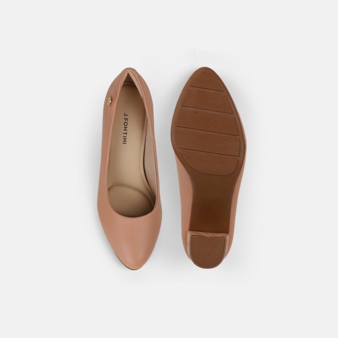 J.Fontini Women Peach Formal Pumps (SKU: 75-172-80-36)