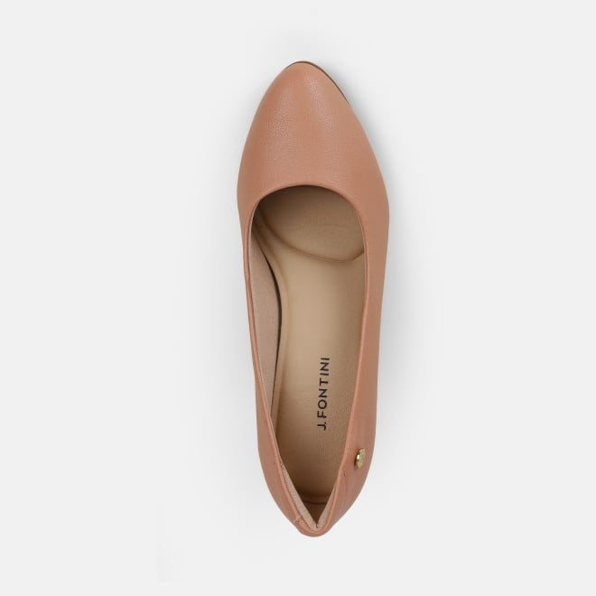 J.Fontini Women Peach Formal Pumps (SKU: 75-172-80-36)