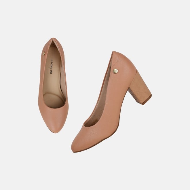 J.Fontini Women Peach Formal Pumps (SKU: 75-172-80-36)