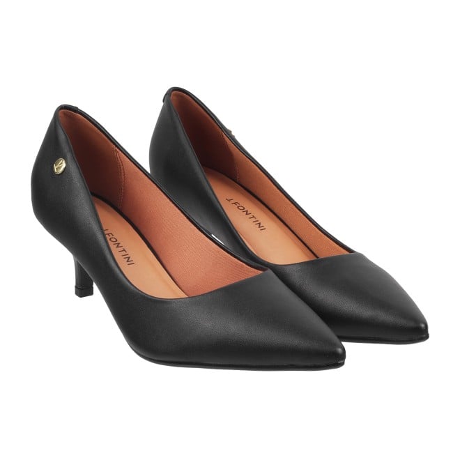 J.Fontini women Black Formal Pumps