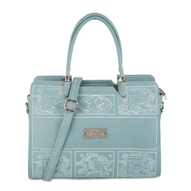 Cheemo Women Green Satchel Bag (SKU: 77-144-21-10)