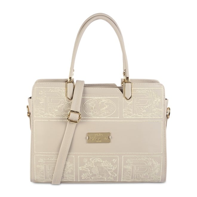 Cheemo Women Light-beige Satchel Bag