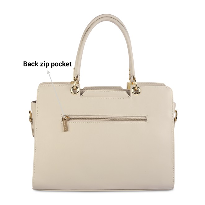 Cheemo Women Light-beige Satchel Bag (SKU: 77-144-84-10)