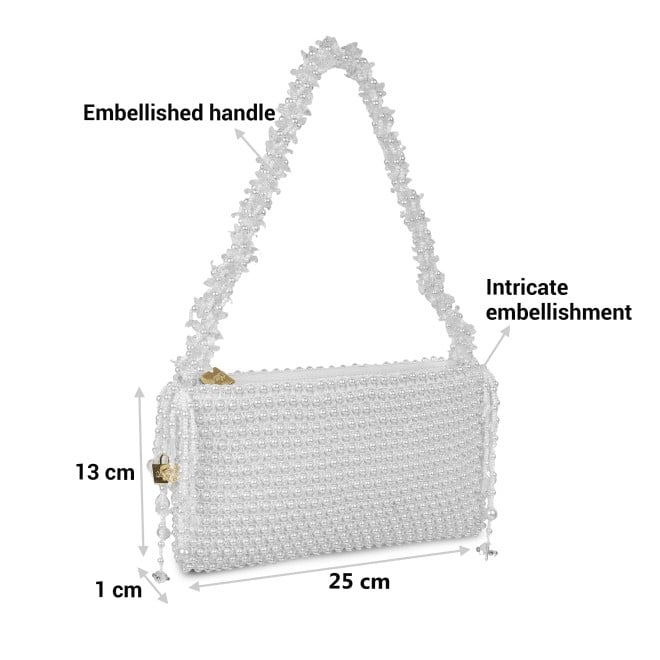 Cheemo Women Off-white Evening Bag (SKU: 77-148-66-10)