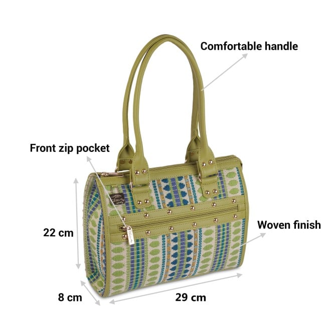 Cheemo Women Green Shoulder Bag (SKU: 77-159-21-10)