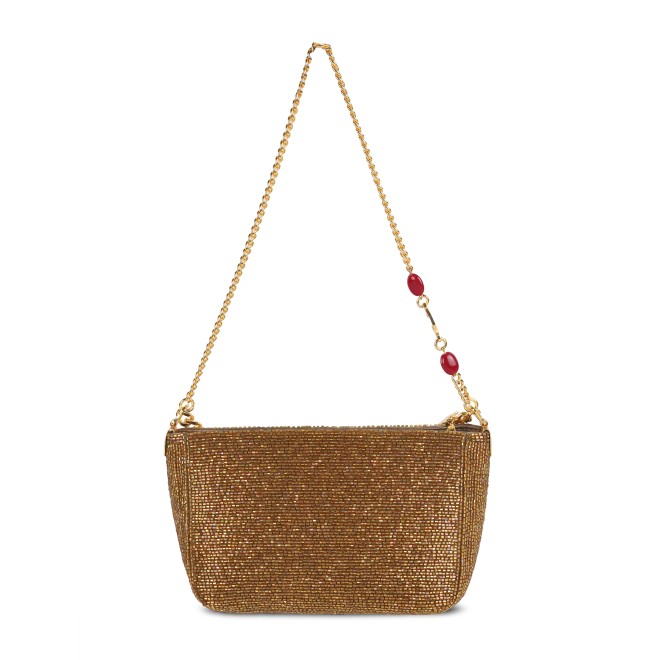 Cheemo Women Gold Shoulder Bag (SKU: 77-171-15-10)