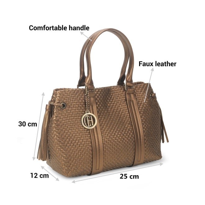 Mochi Women Bronze Hand Bags Satchel Bags (SKU: 77-192-46-10)