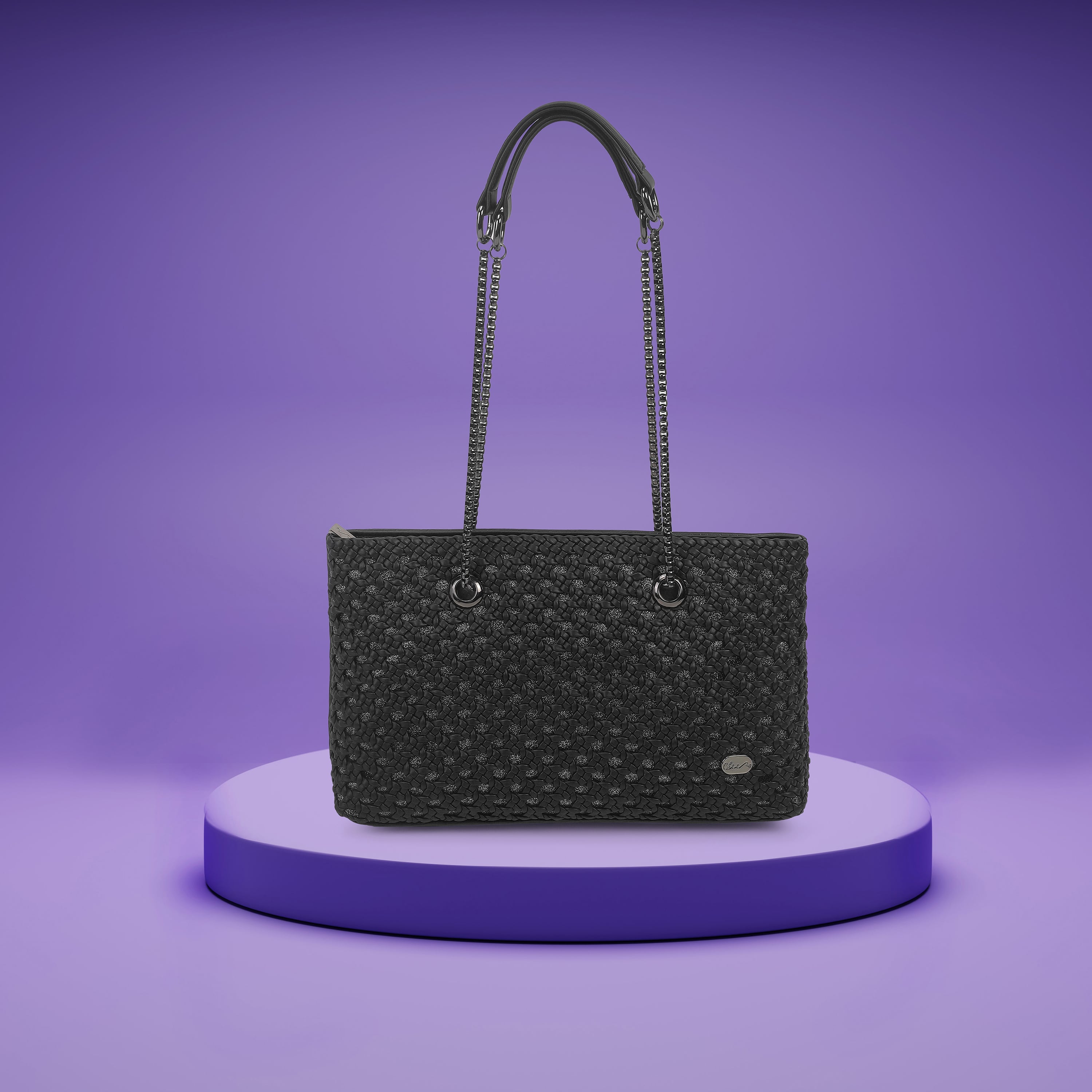 Cheemo Women Black Shoulder Bag (SKU: 77-198-11-10)