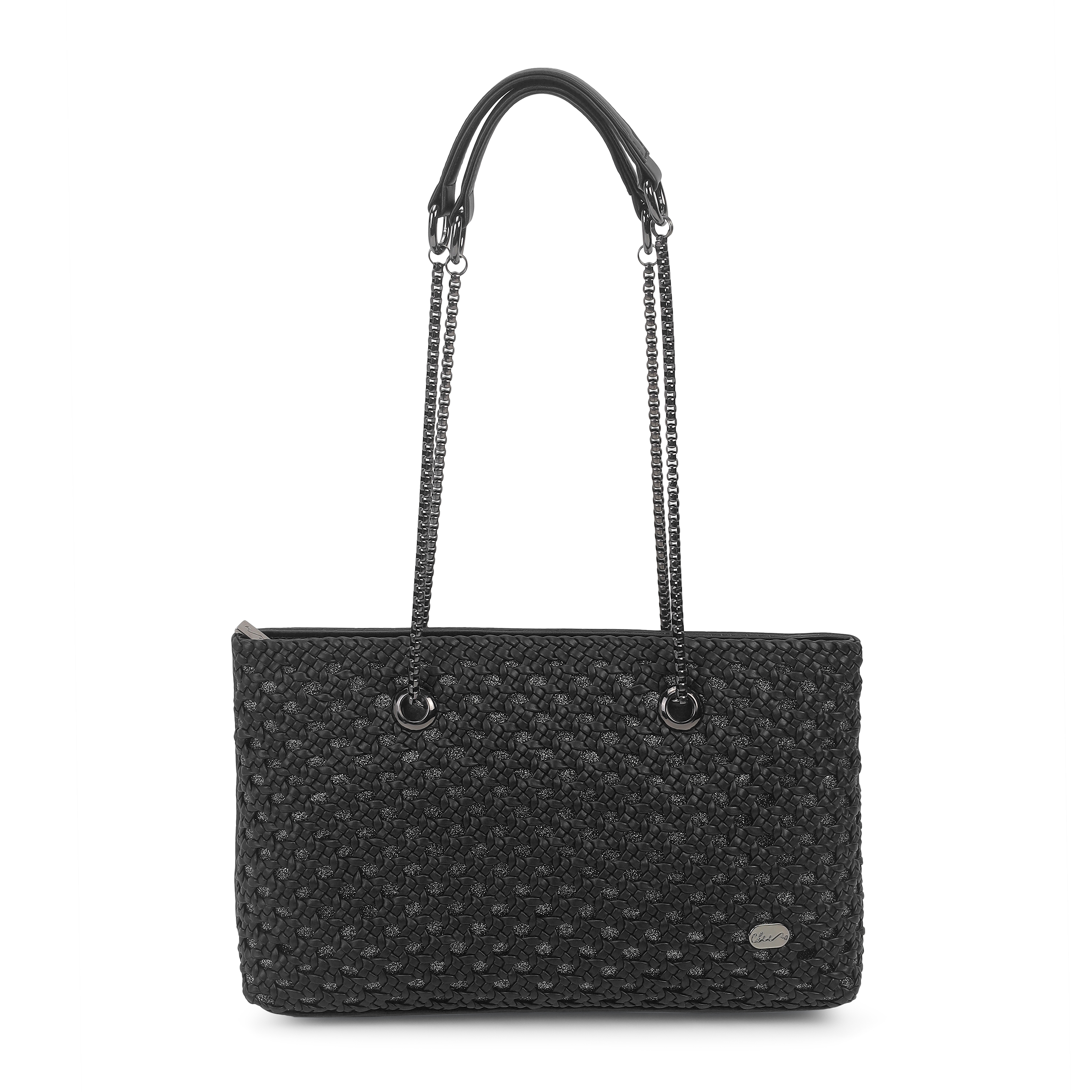 Cheemo Women Black Shoulder Bag (SKU: 77-198-11-10)