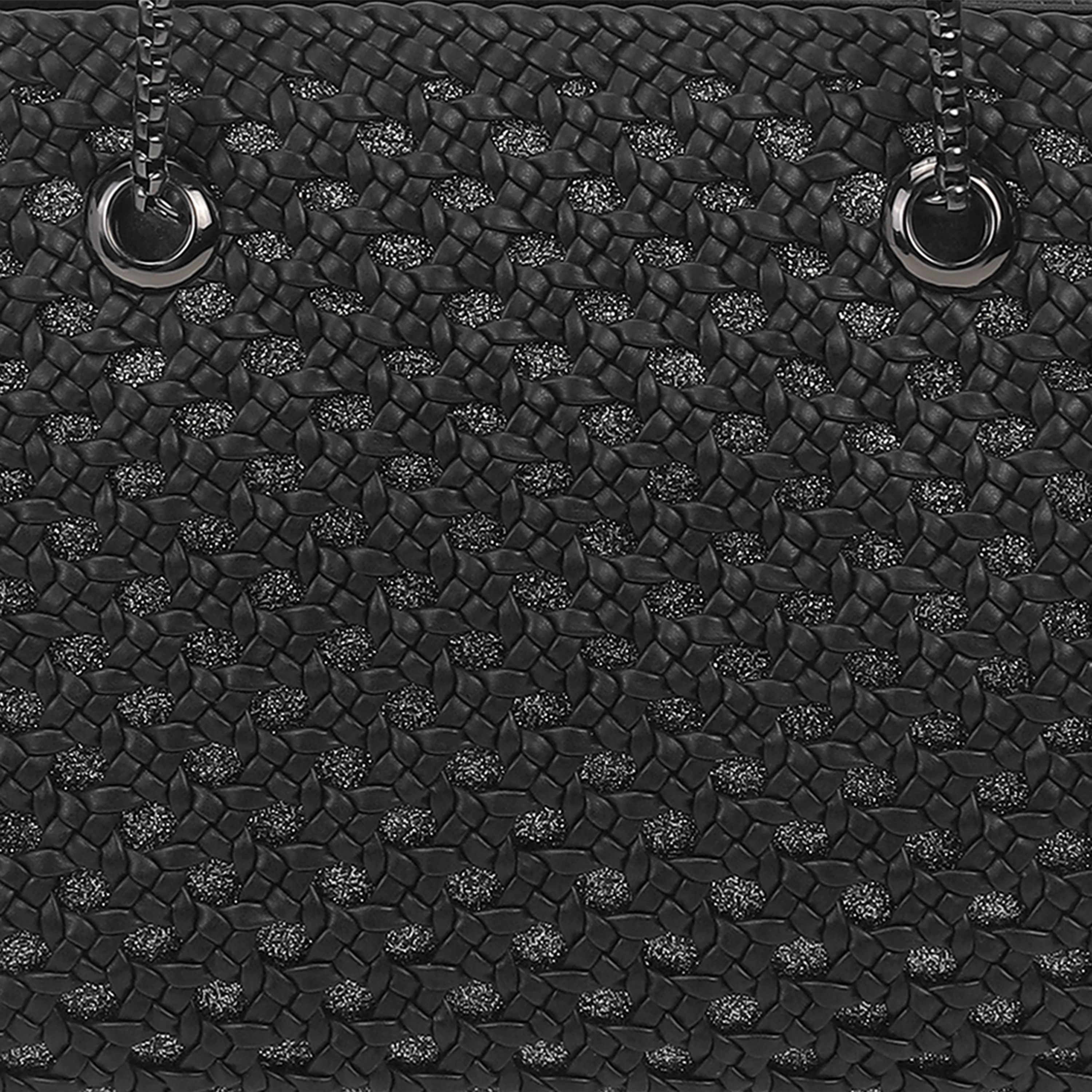 Cheemo Women Black Shoulder Bag (SKU: 77-198-11-10)