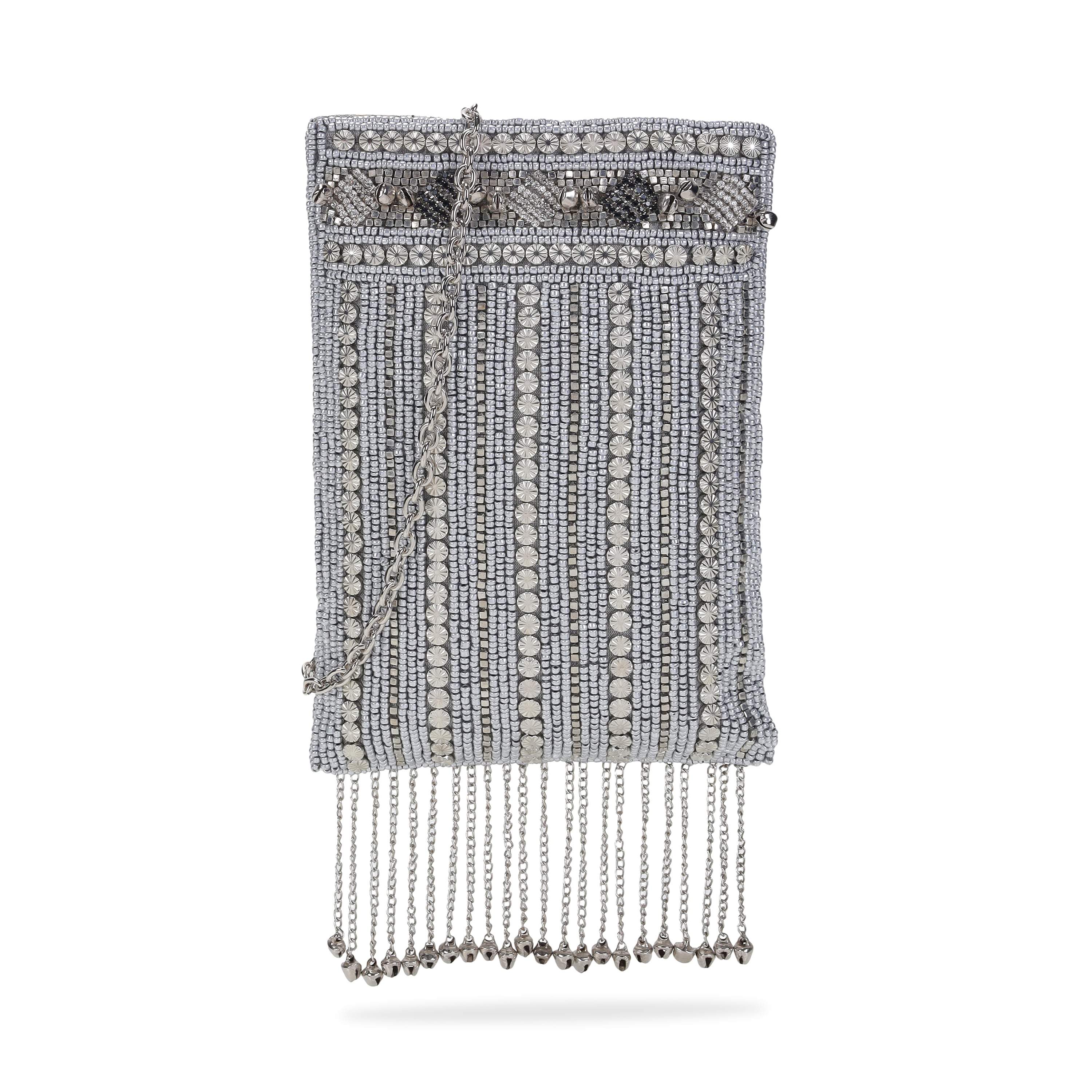 Cheemo Women Silver Mobile Cover