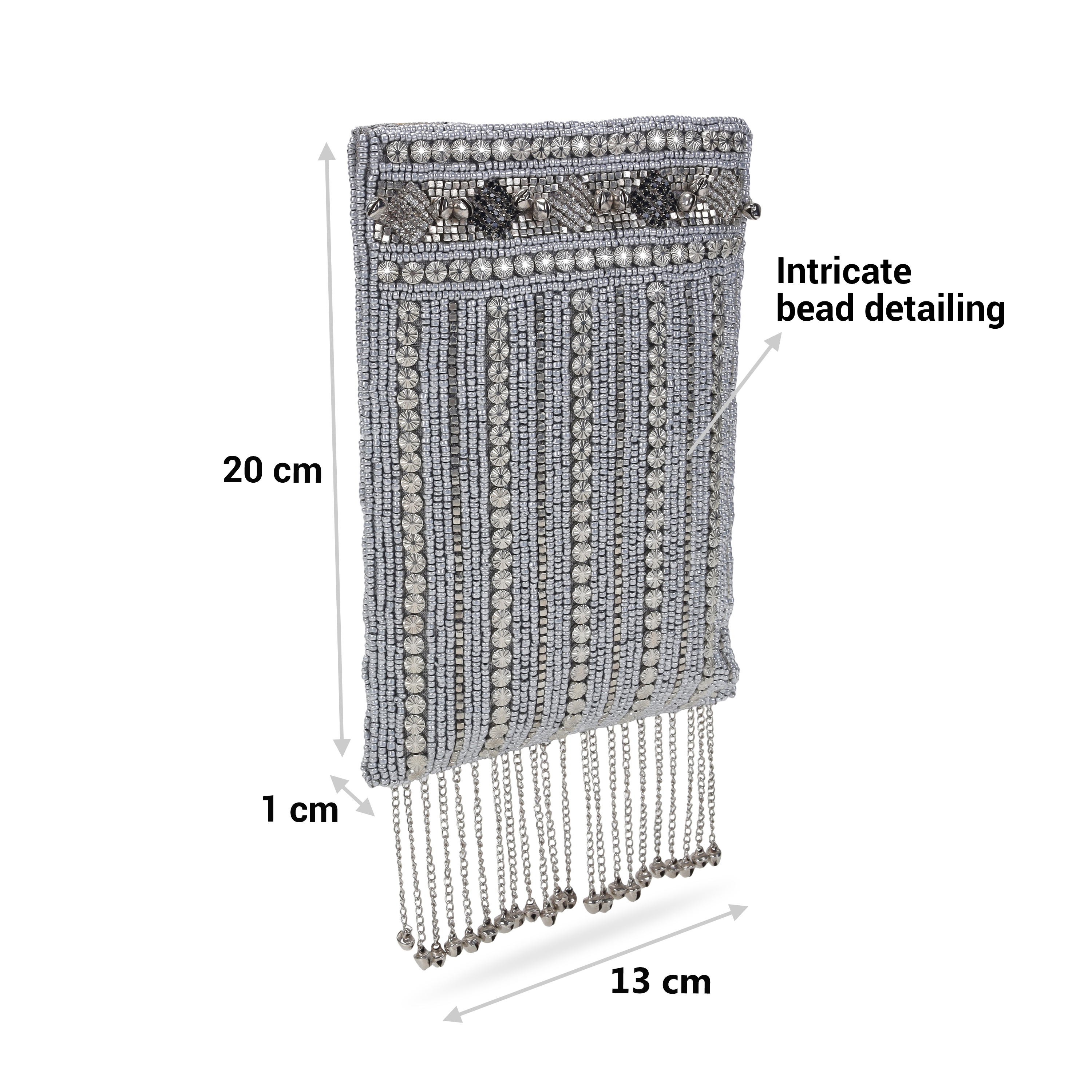 Cheemo Women Silver Mobile Cover (SKU: 77-199-27-10)