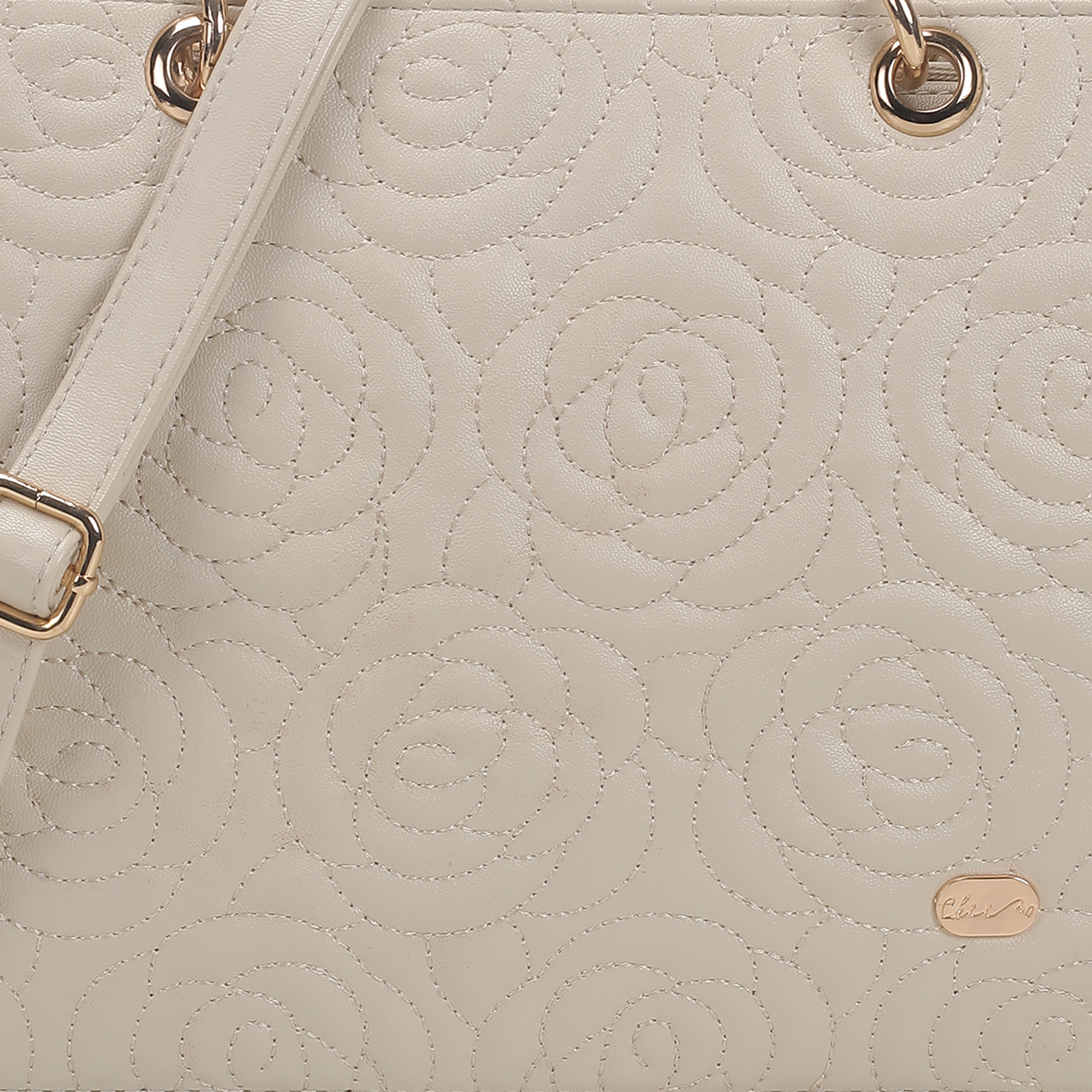 Cheemo Women Off-white Satchel Bag (SKU: 77-200-66-10)