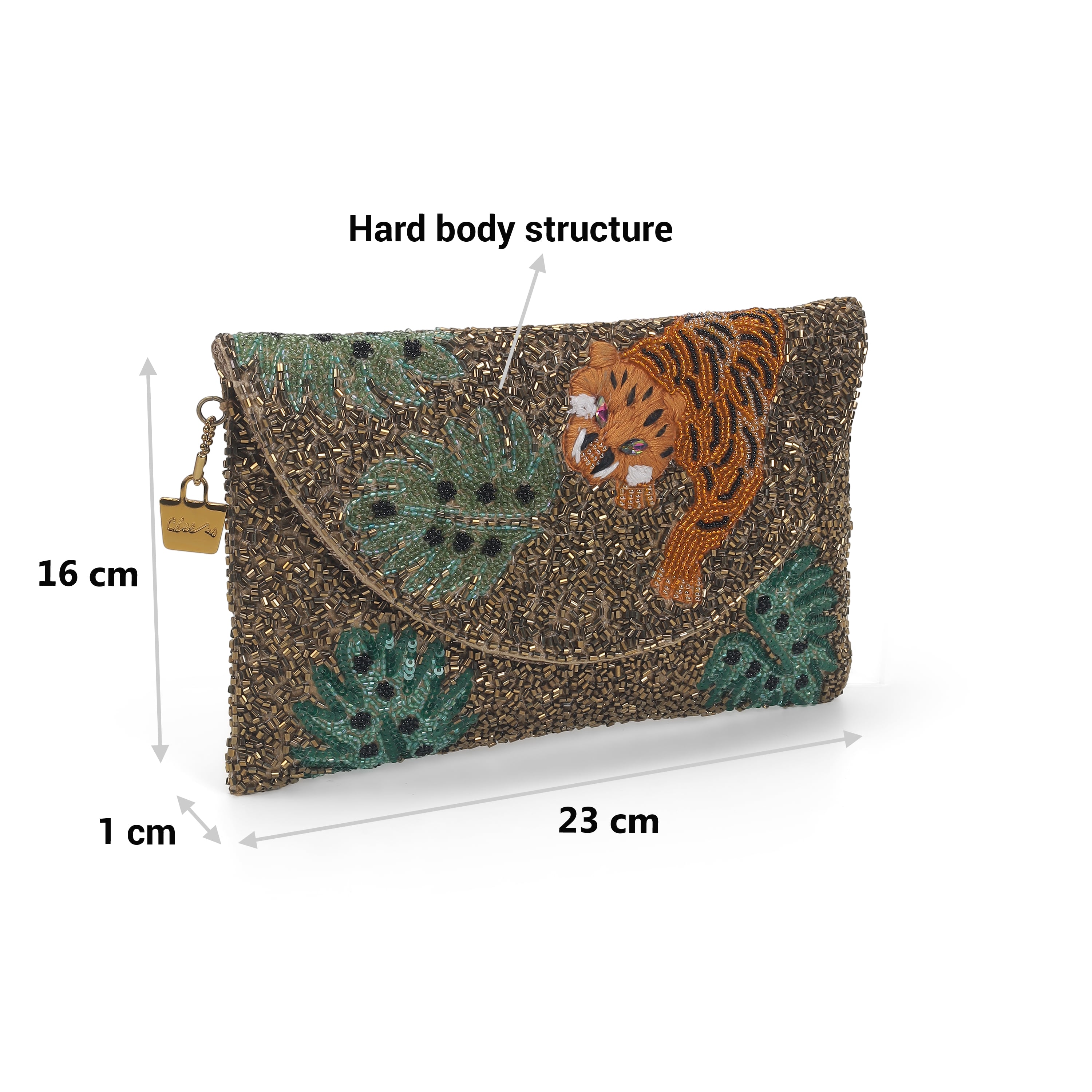 Cheemo Women Antic-gold Evening Bag (SKU: 77-201-28-10)