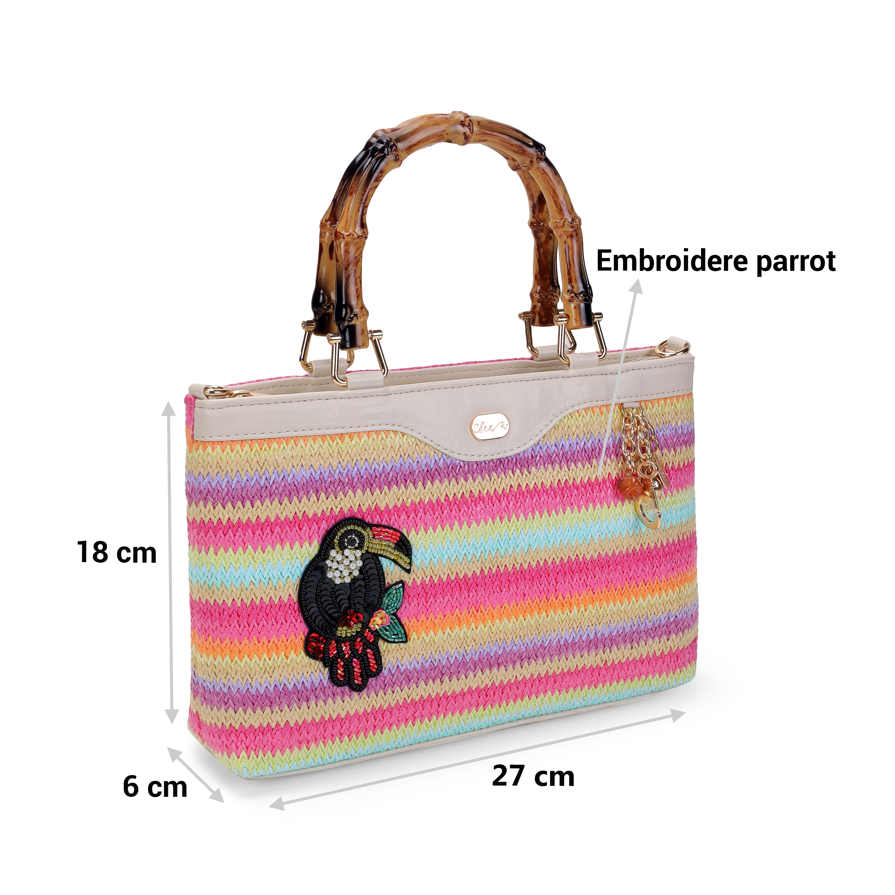 Cheemo Women Multi Satchel Bag (SKU: 77-211-13-10)