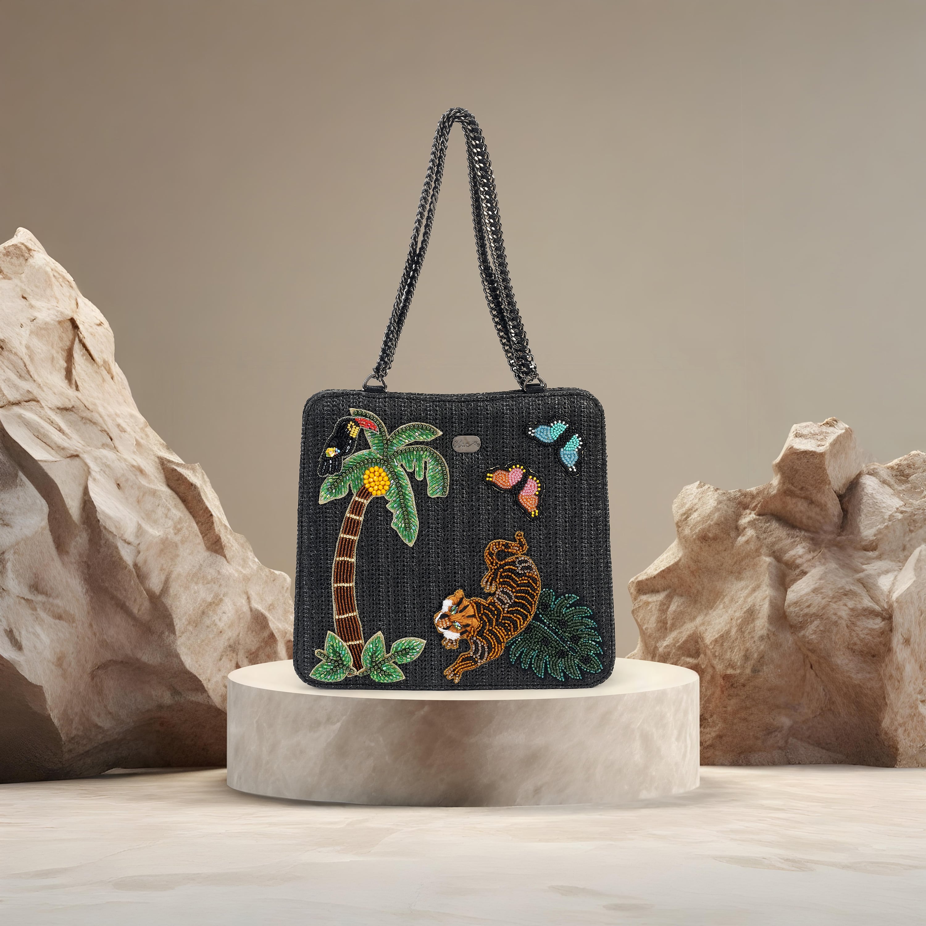 Women Black Evening Bag