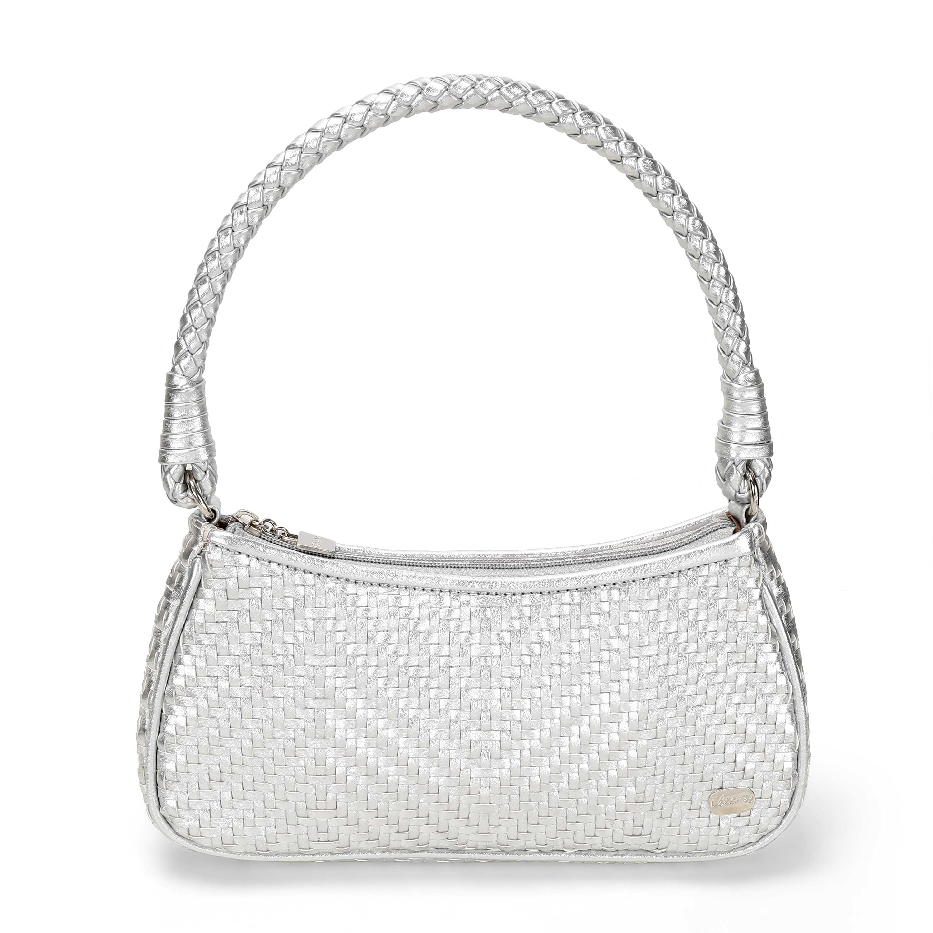 Cheemo Women Silver Evening Bag (SKU: 77-218-27-10)
