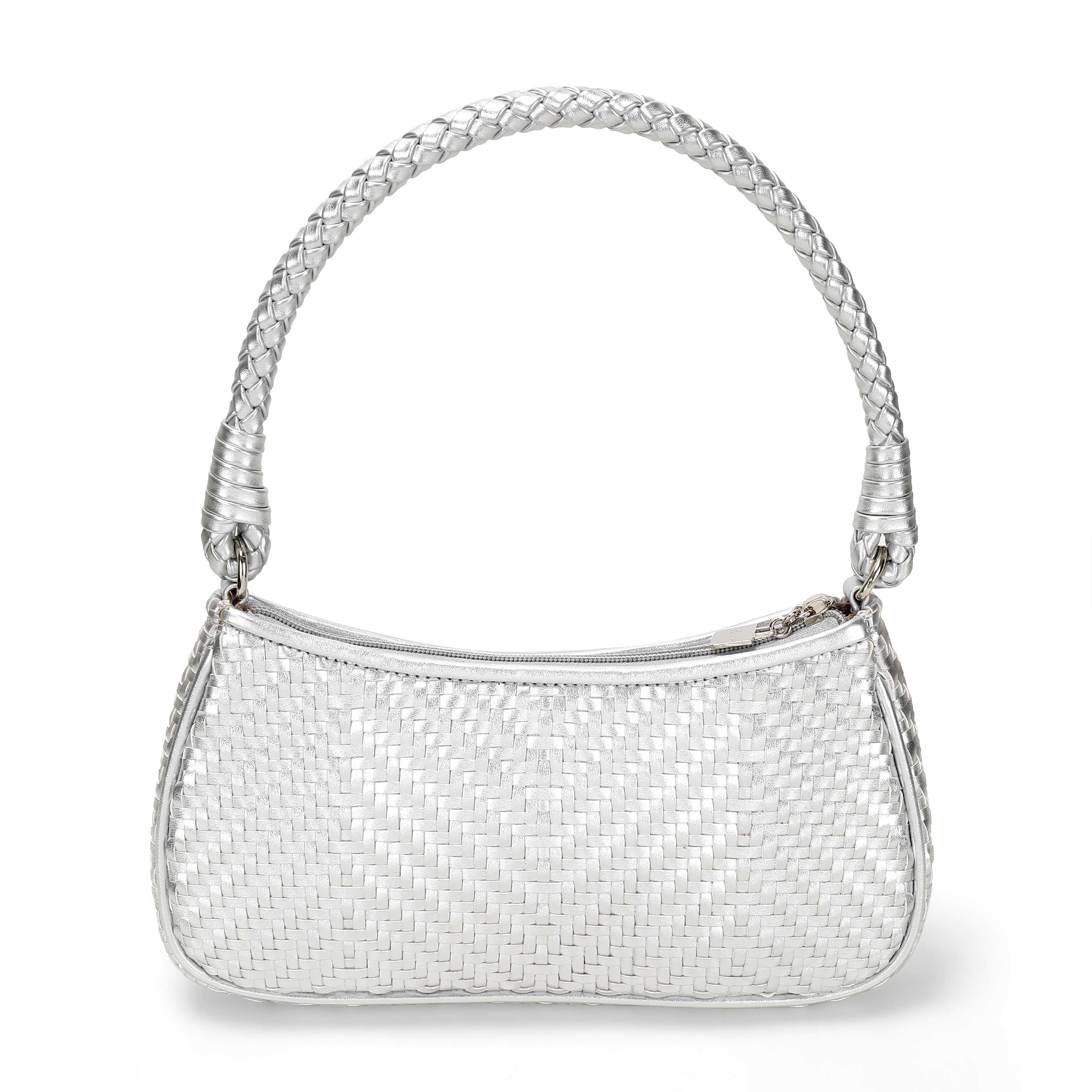 Cheemo Women Silver Evening Bag (SKU: 77-218-27-10)