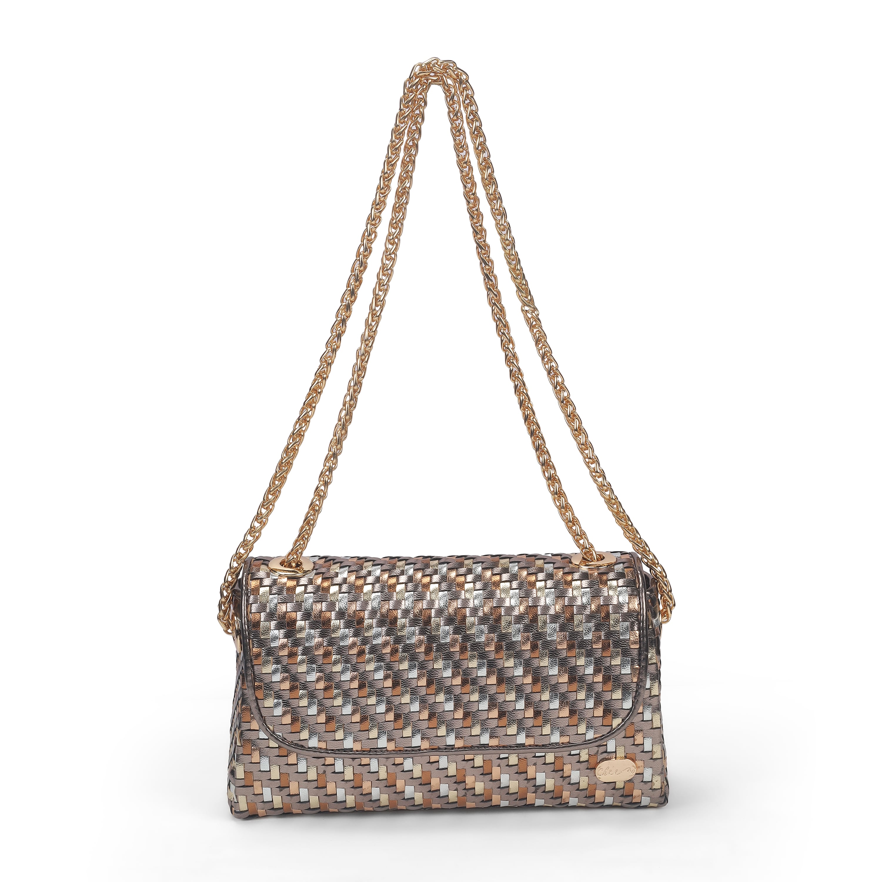 Cheemo Women Gun-metal Evening Bag (SKU: 77-221-29-10)