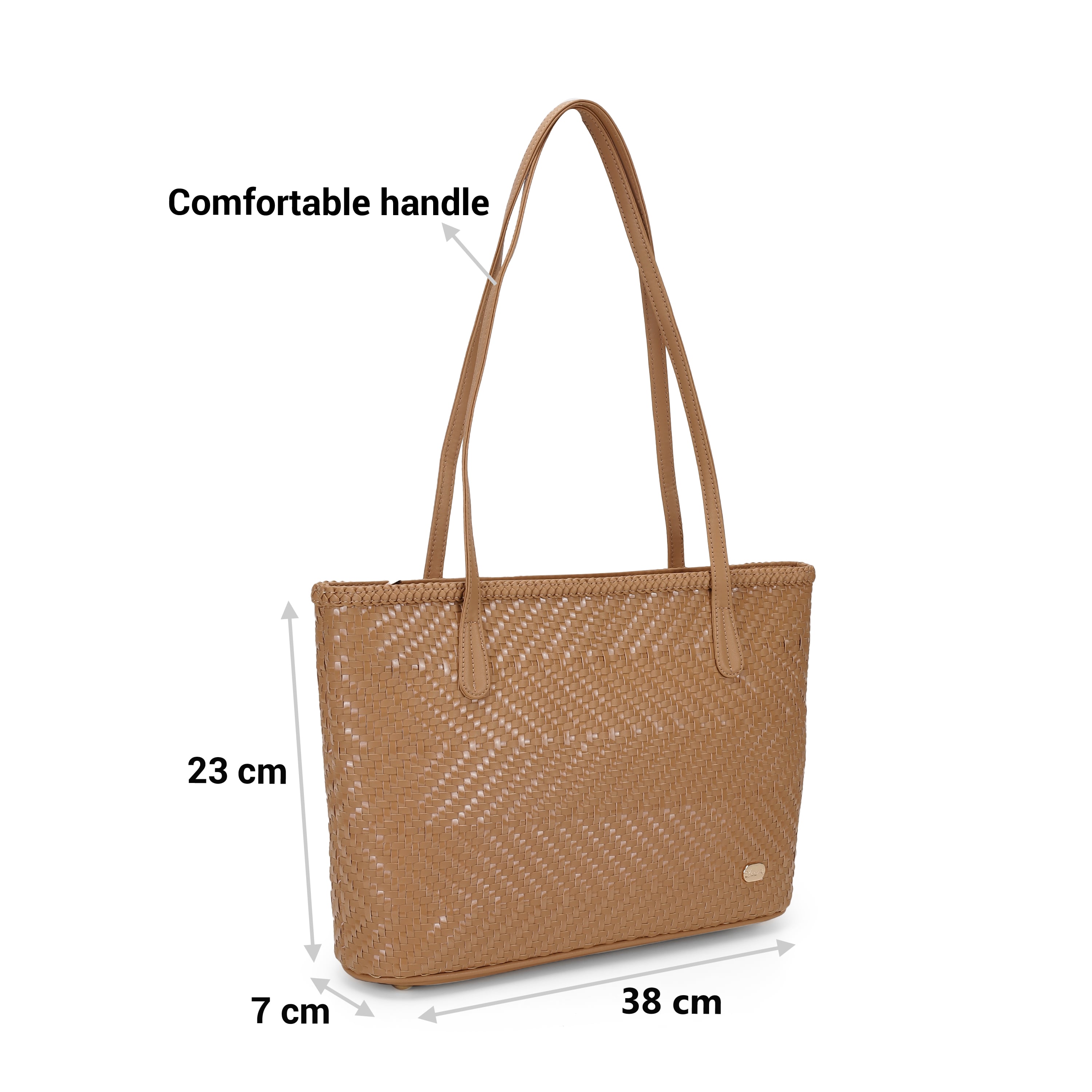 Cheemo Women Rose-gold Tote Bag (SKU: 77-229-22-10)