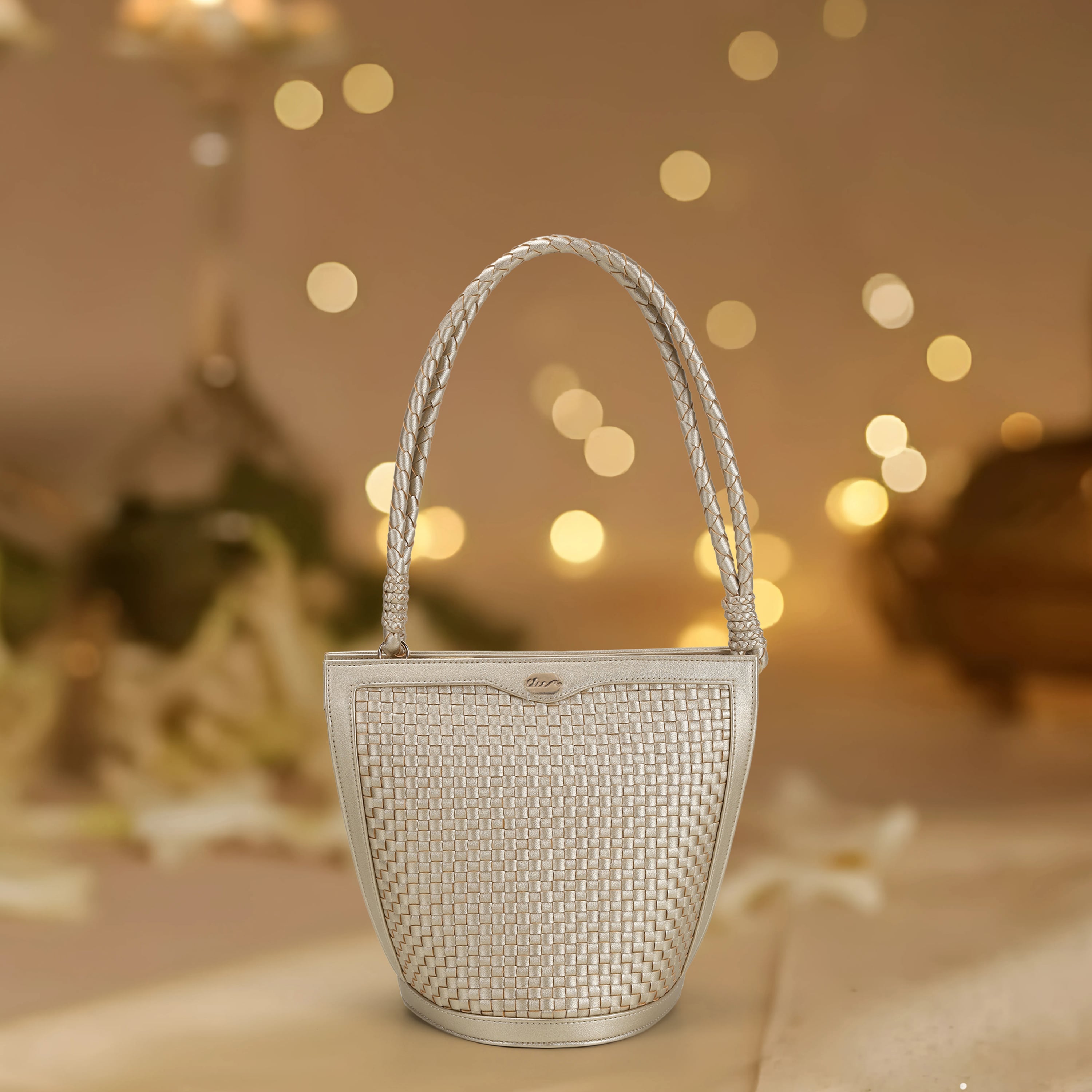 Women Gold Evening Bag