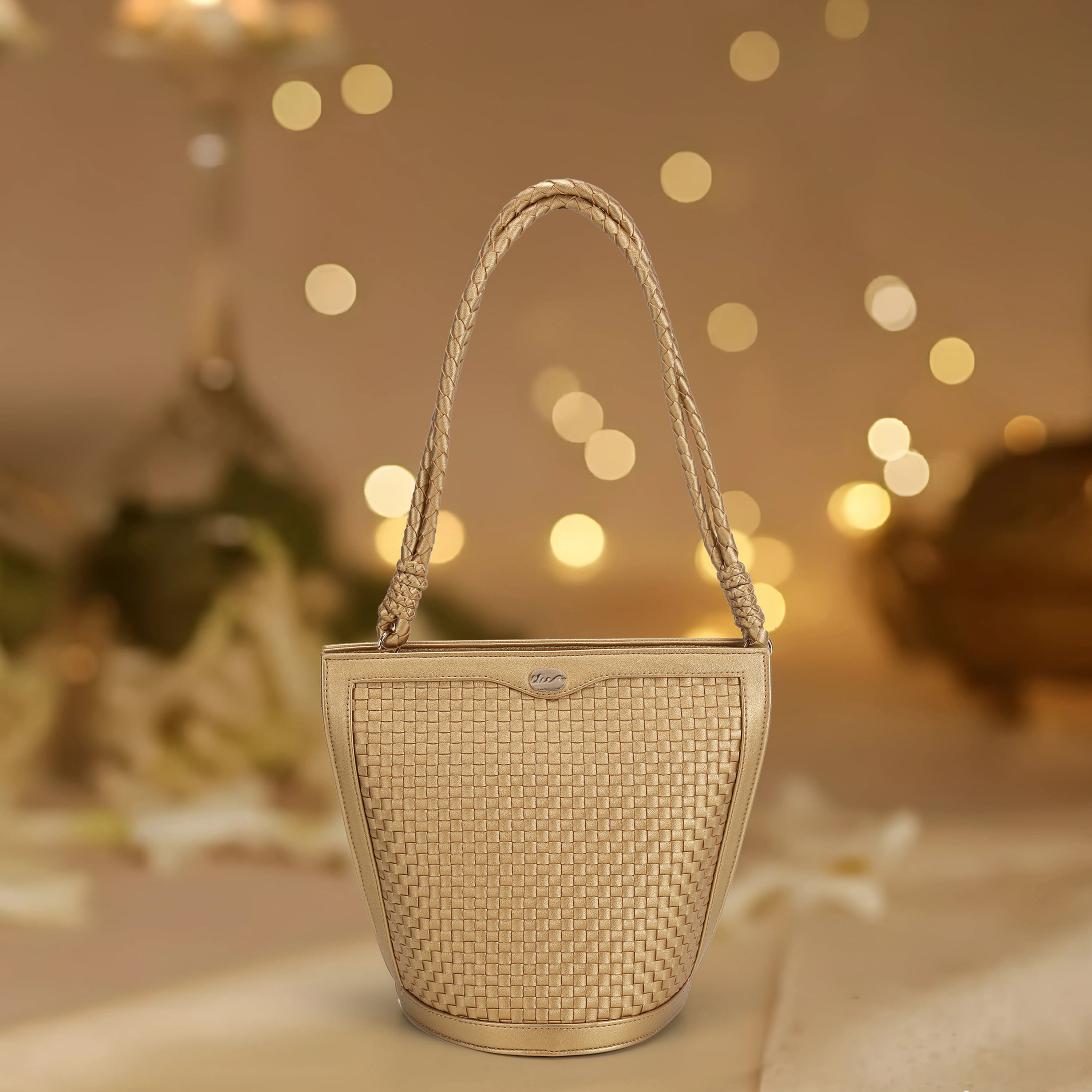 Cheemo Women Bronze Evening Bag