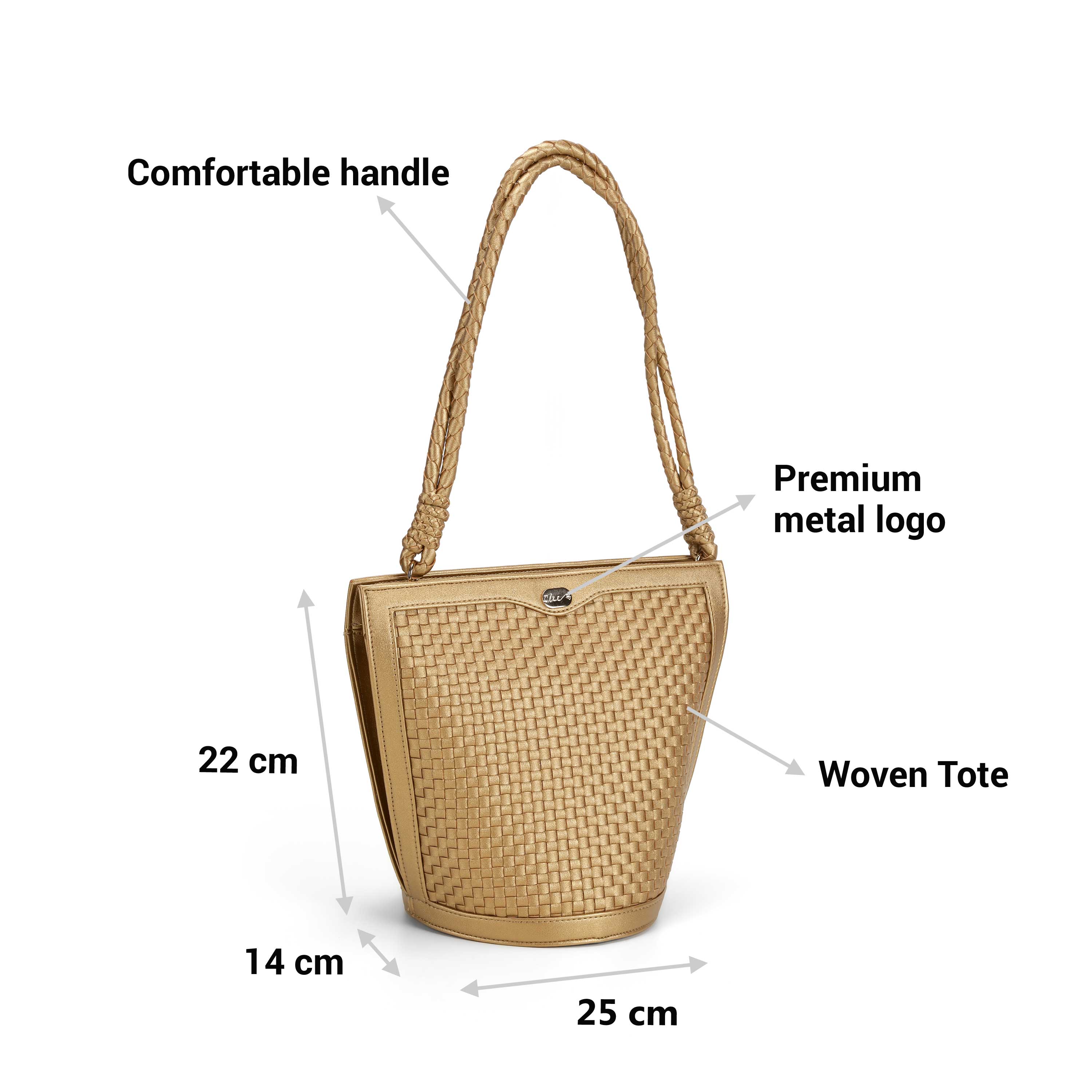 Cheemo Women Bronze Evening Bag (SKU: 77-230-46-10)