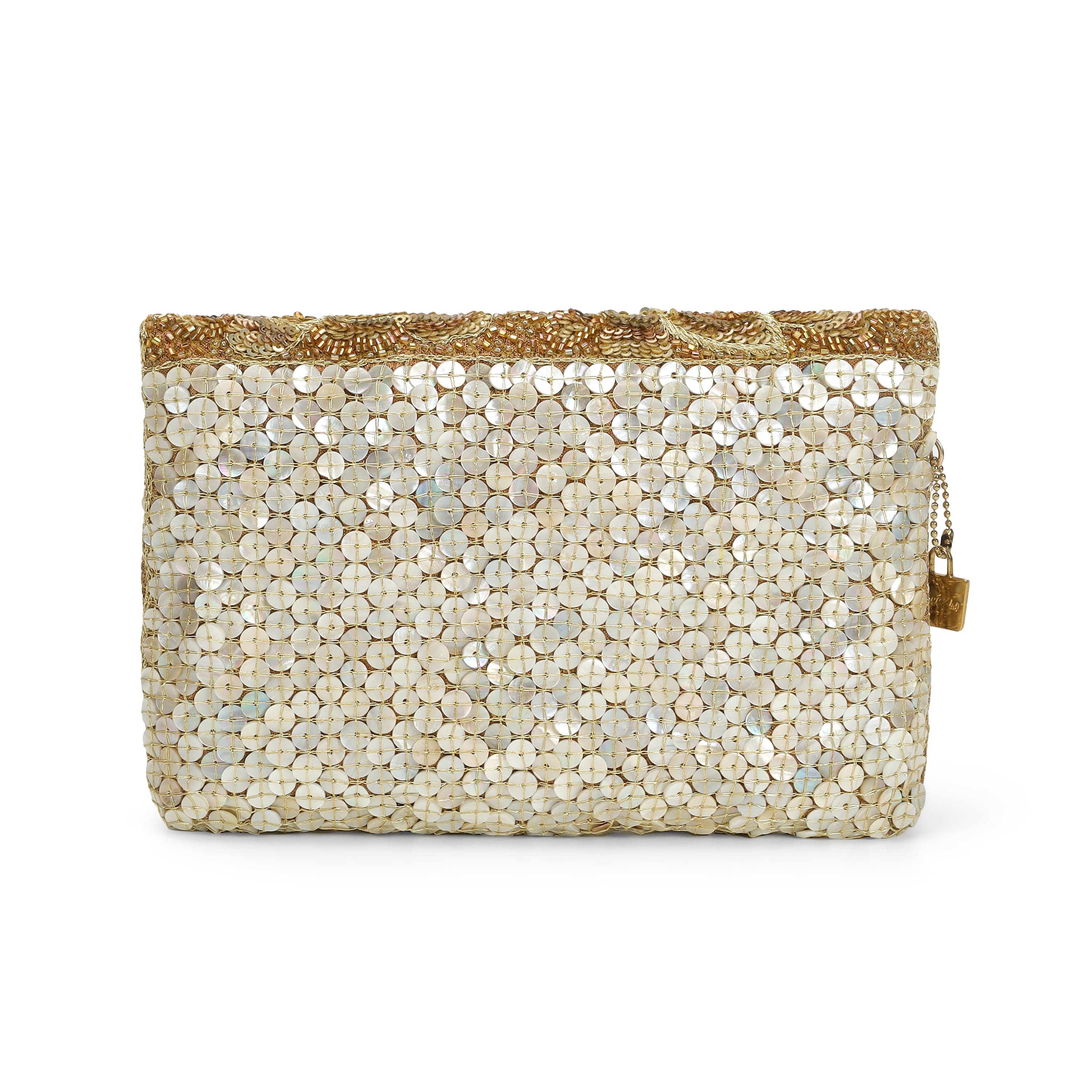 Cheemo Women Gold Evening Bag (SKU: 77-233-15-10)
