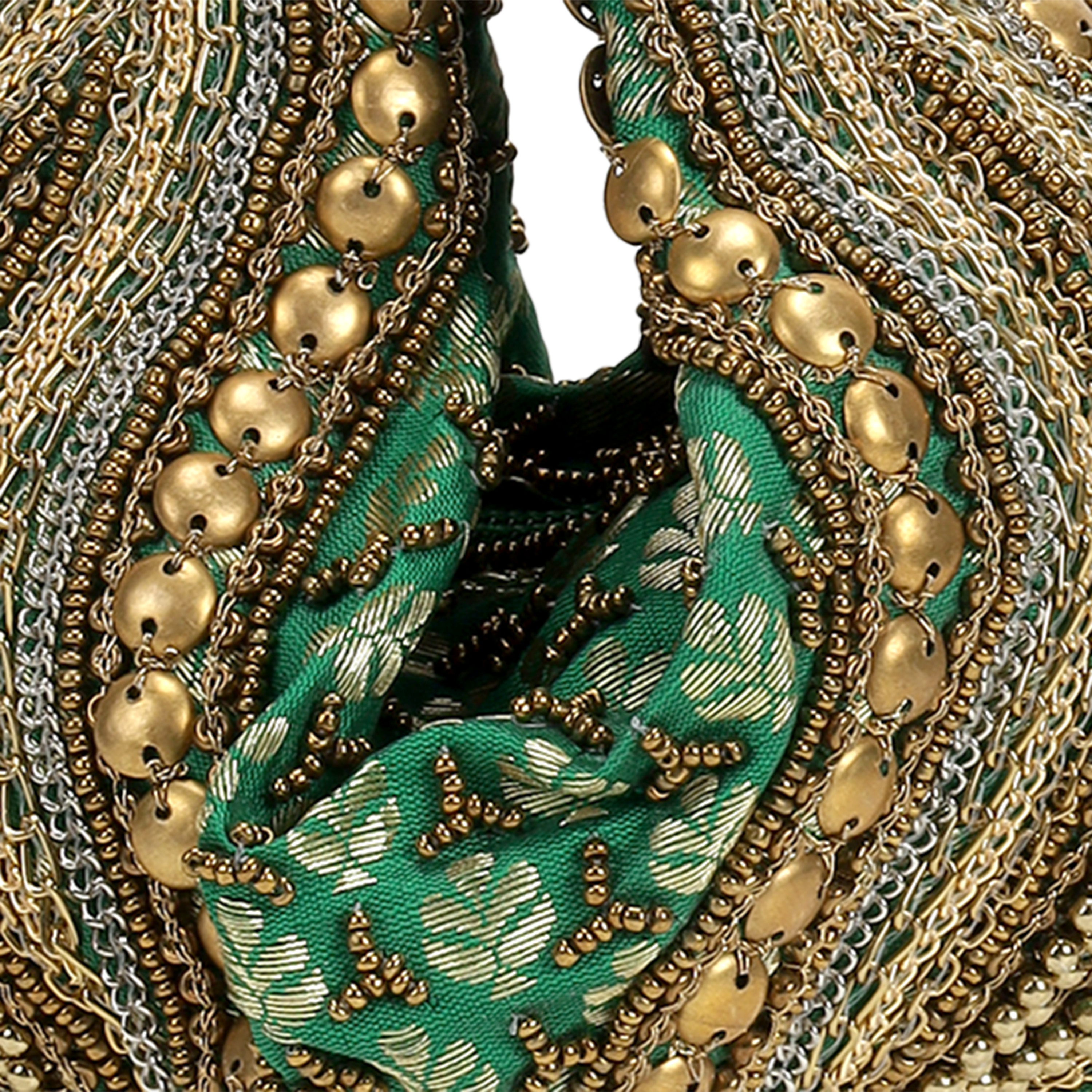 Cheemo Women Green Potlis (SKU: 77-234-21-10)