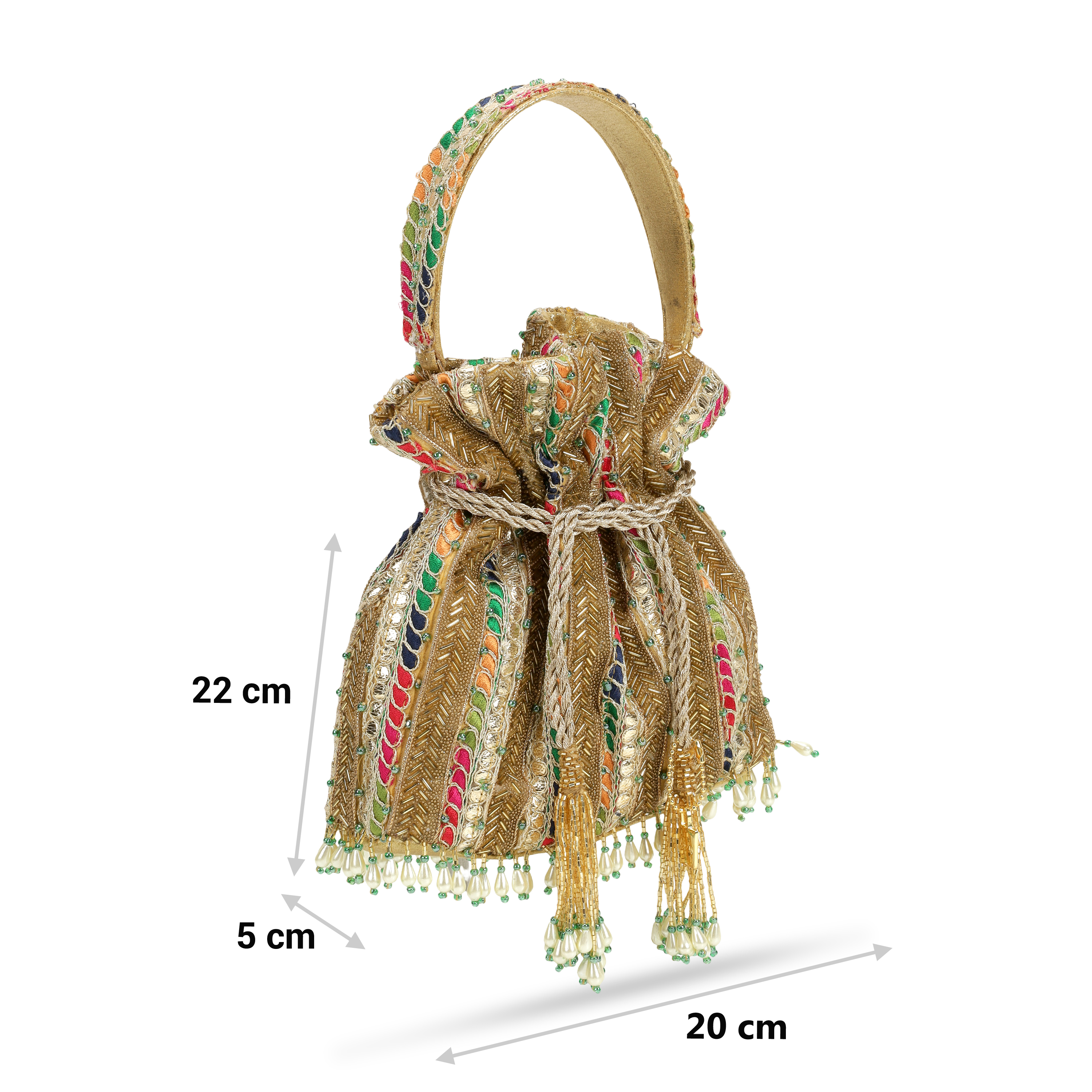 Cheemo Women Multi Potlis (SKU: 77-237-13-10)