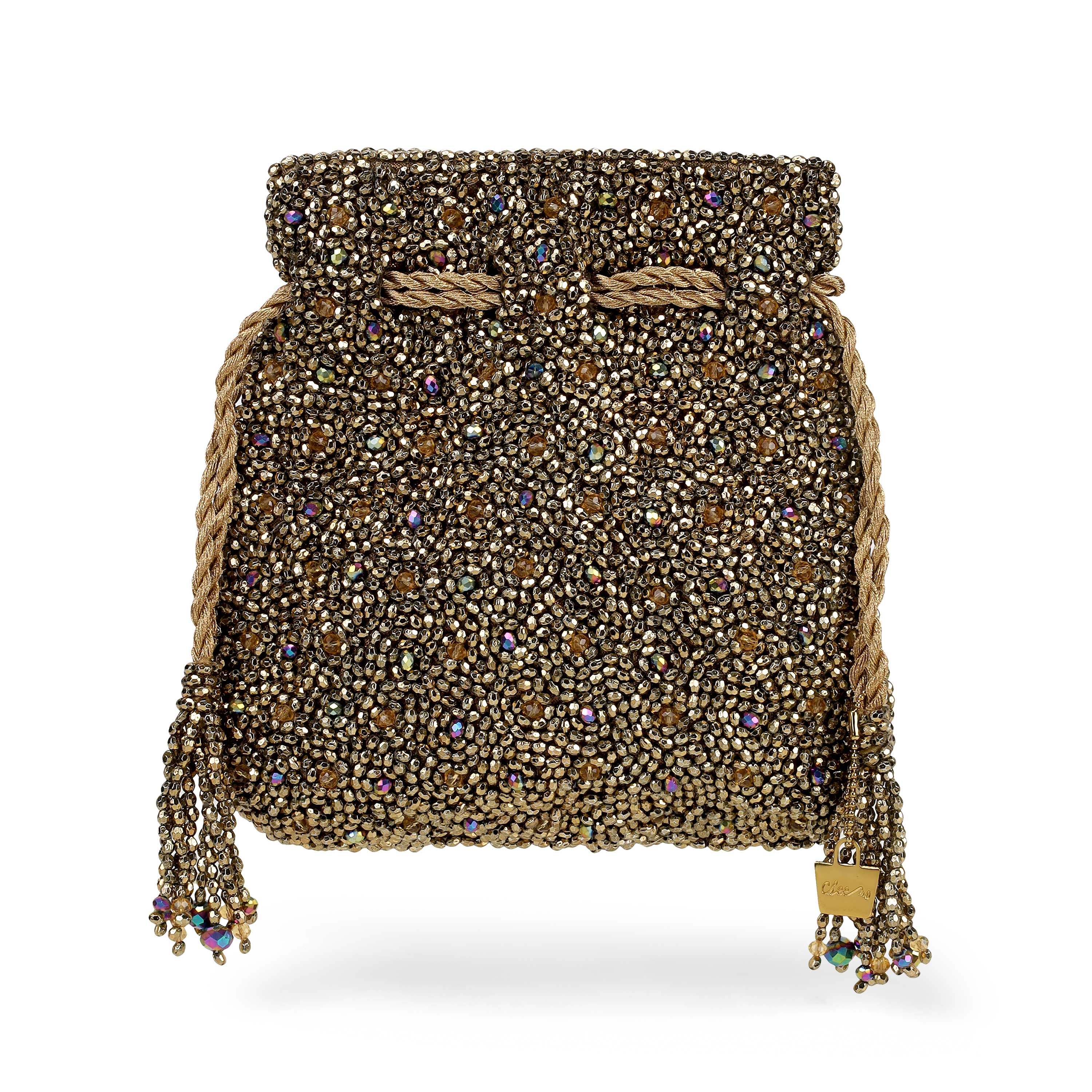 Cheemo Women Gold Potlis (SKU: 77-241-15-10)