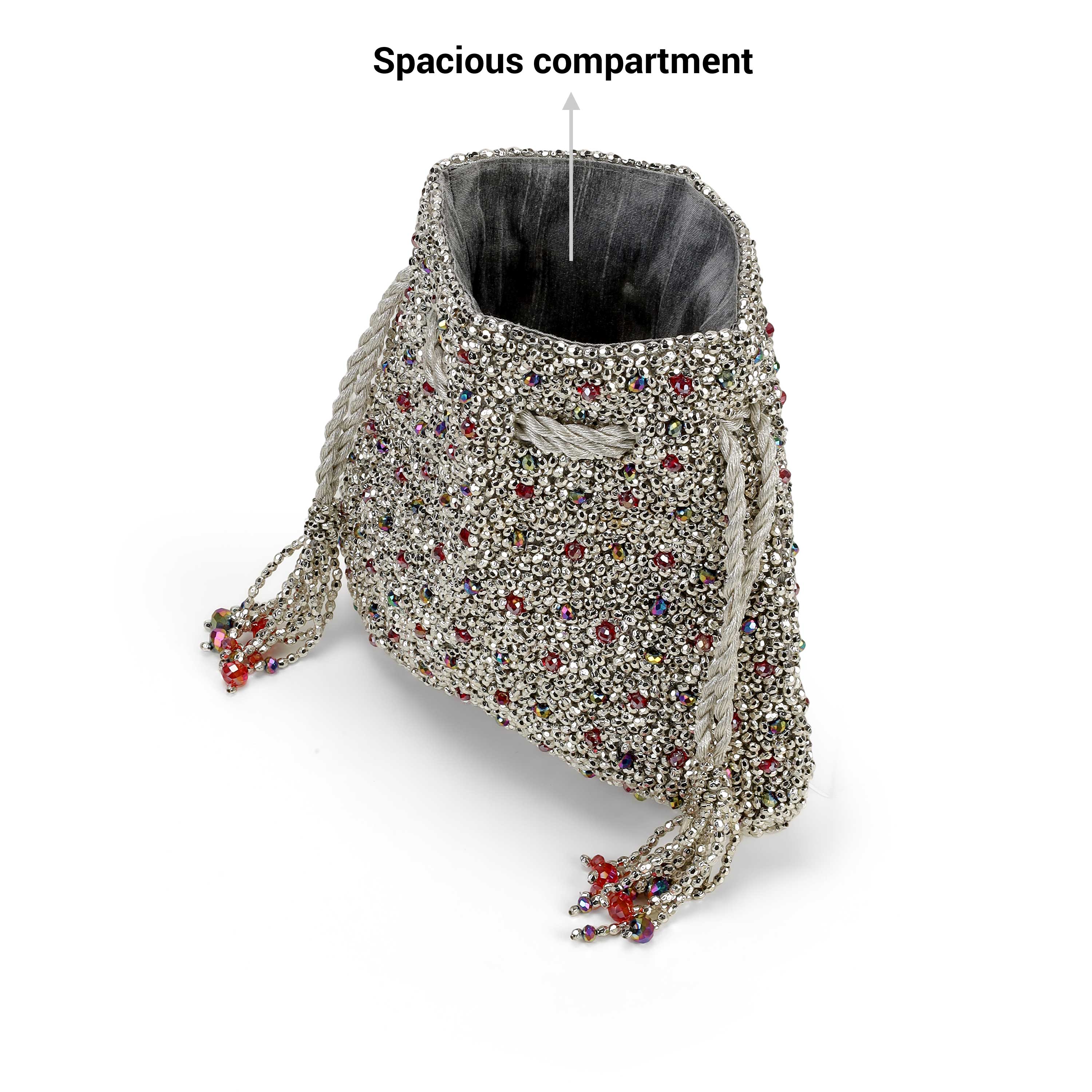 Cheemo Women Silver Potlis (SKU: 77-241-27-10)