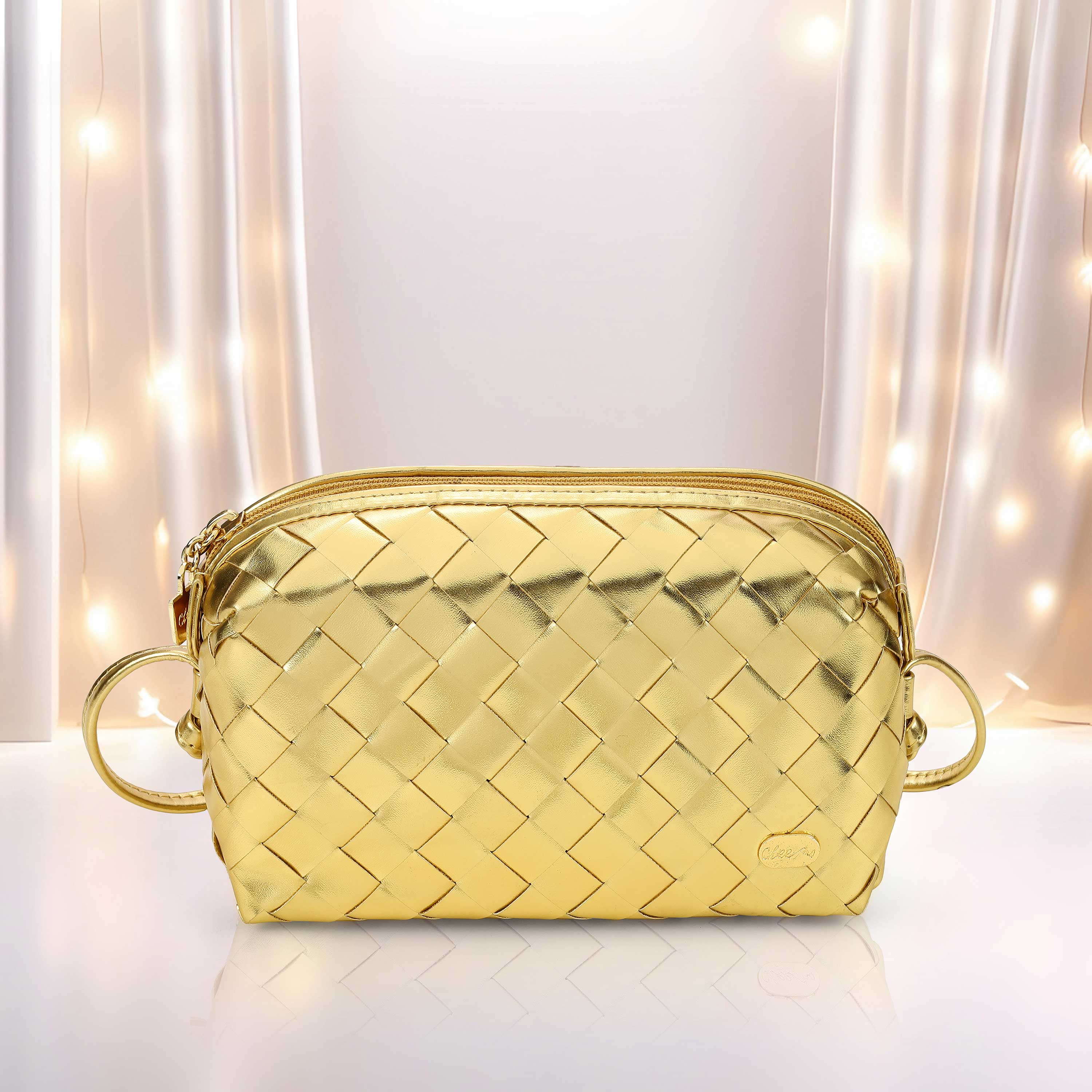 Cheemo Women Gold Wallet