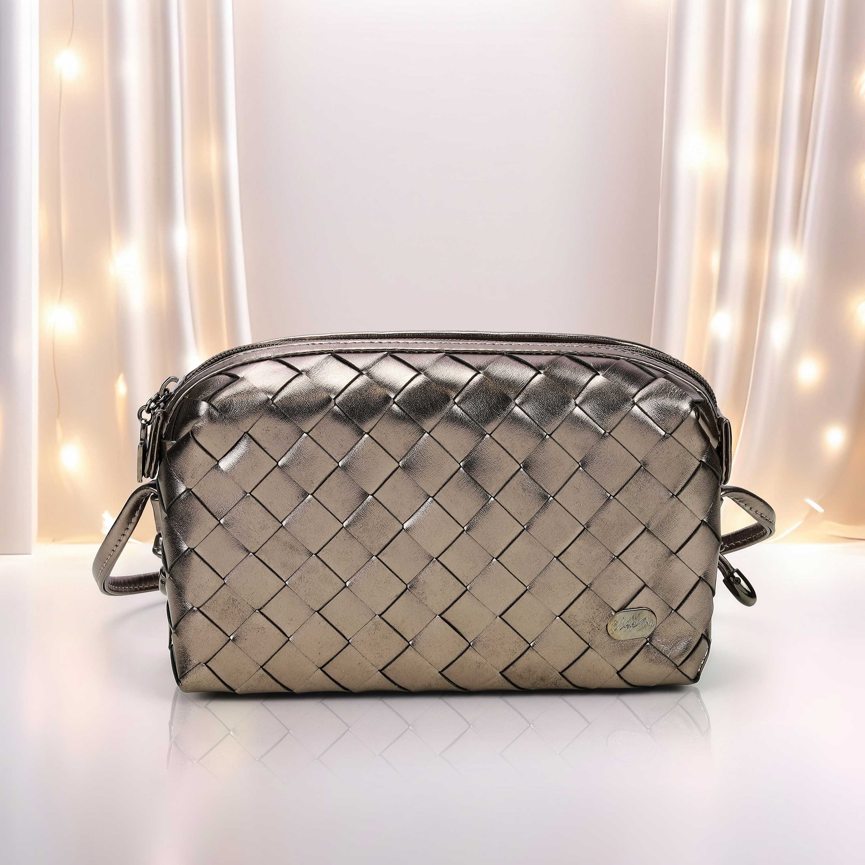 Cheemo Women Gun-metal Wallet