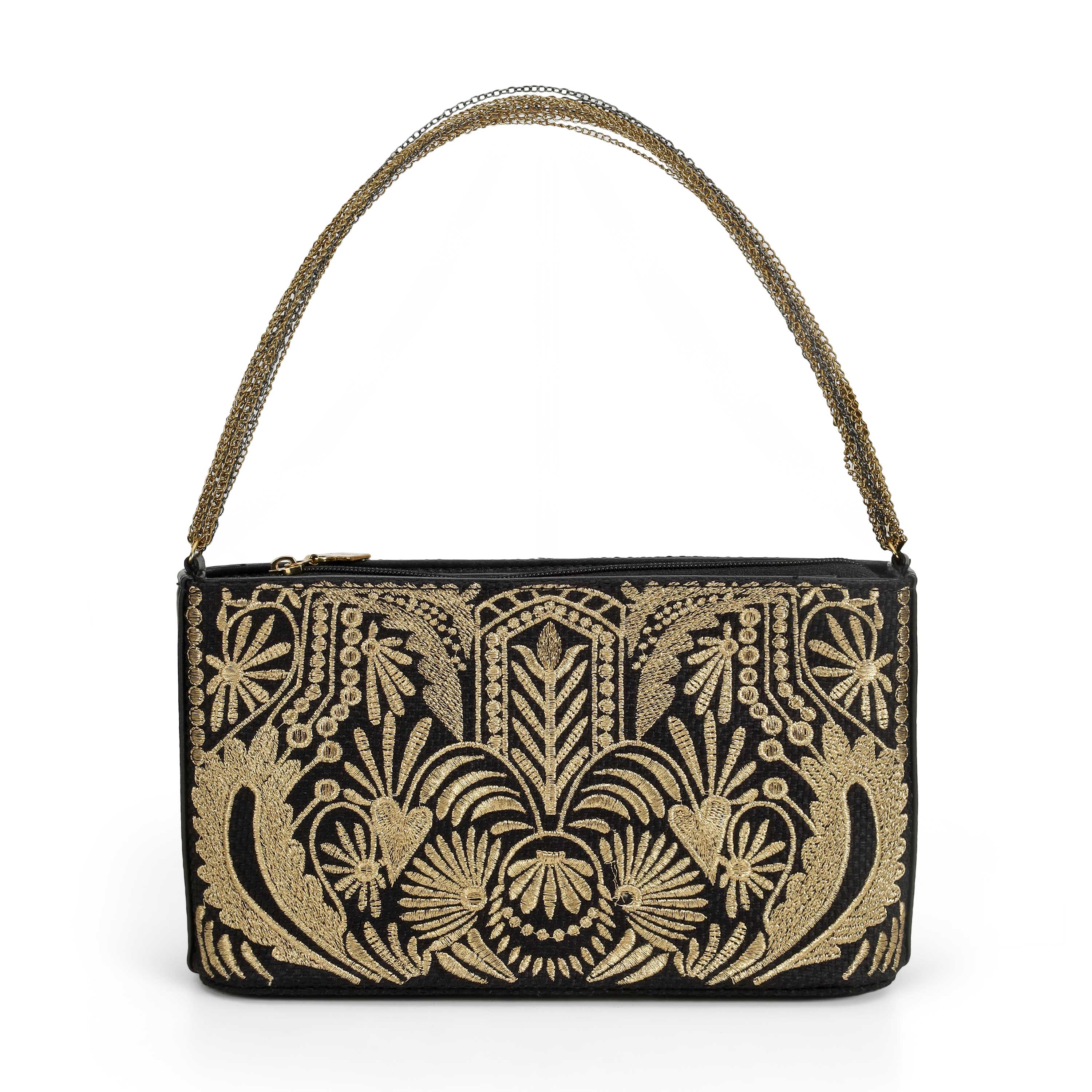 Cheemo Women Gold Evening Bag (SKU: 77-257-15-10)